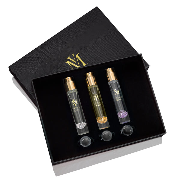 3 PIECES TRAVEL SIZE COLLECTION - Parfums Viktoria Minya